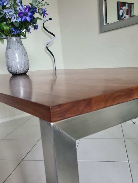 Image 1 of Metaform dining table walnut