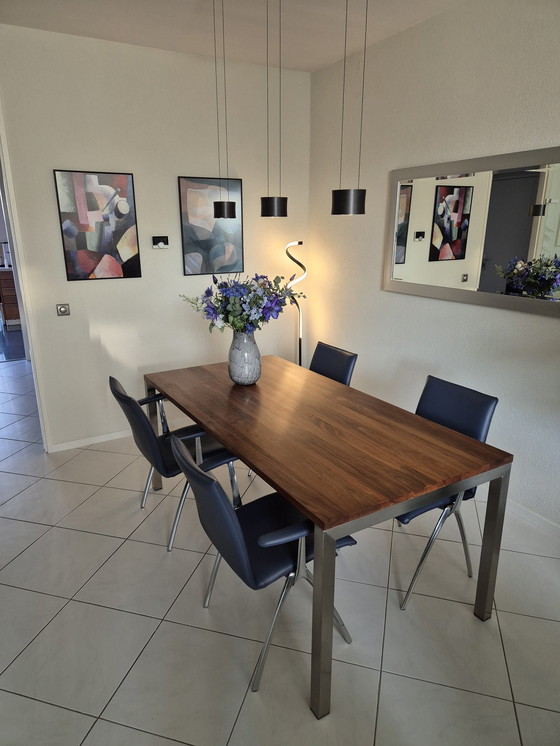 Image 1 of Metaform dining table walnut