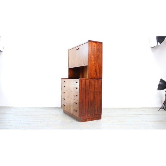 Image 1 of Mid century Danish rosewood drinks cocktail cabinet