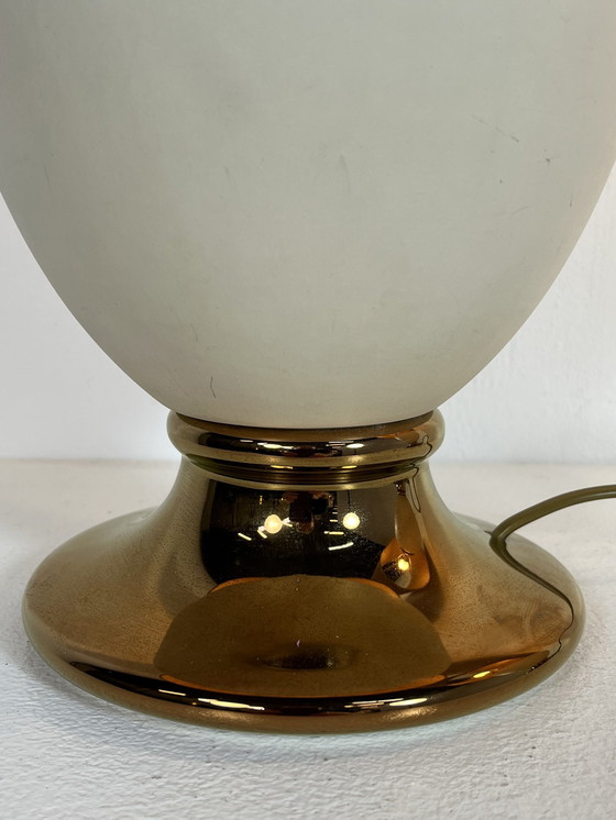 Image 1 of Due lampade vintage Bosa italiane placcate oro 24kt degli anni '80 