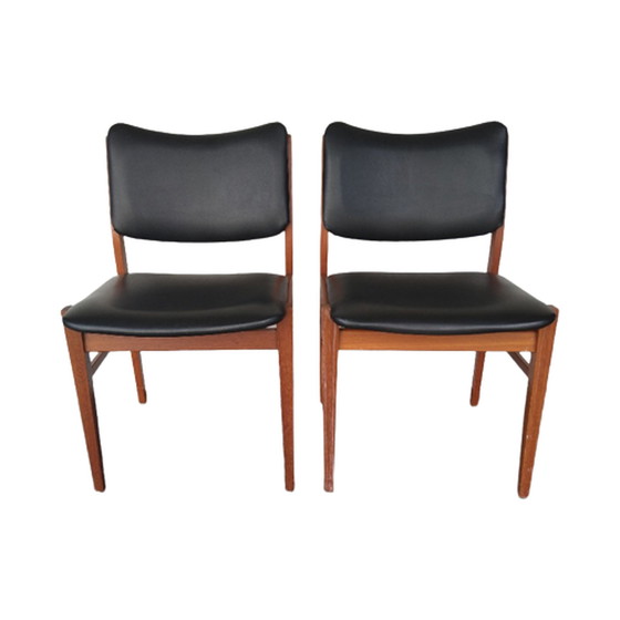 Image 1 of Scandinavian dining room chairs Teak