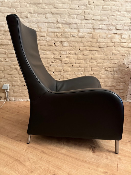 De Sede black leather armchair