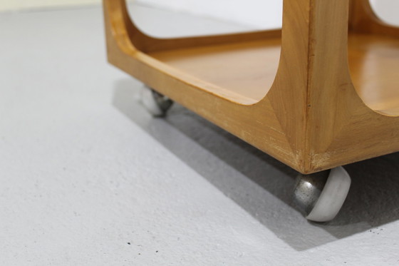 Image 1 of Tavolino laterale in legno dal design vintage - Wilhelm Renz, anni '60