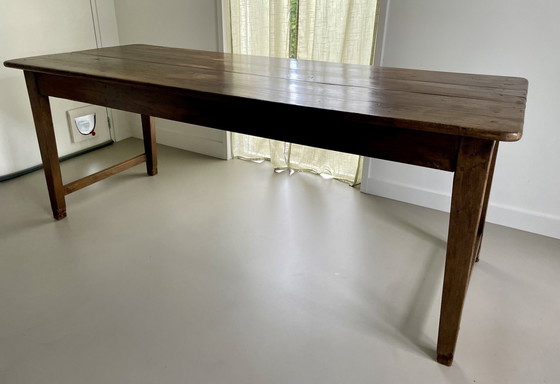 Image 1 of French dining table with certificate