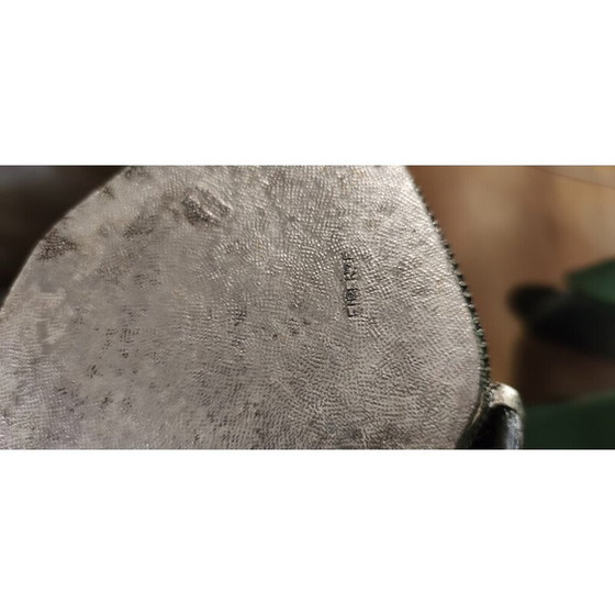 Image 1 of Secchiello per il ghiaccio vintage in alluminio argentato di Mauro Manetti, anni '70