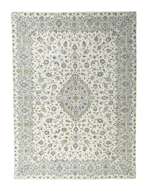 Hand-knotted Keshan oriental rug - 400 X 297 Cm