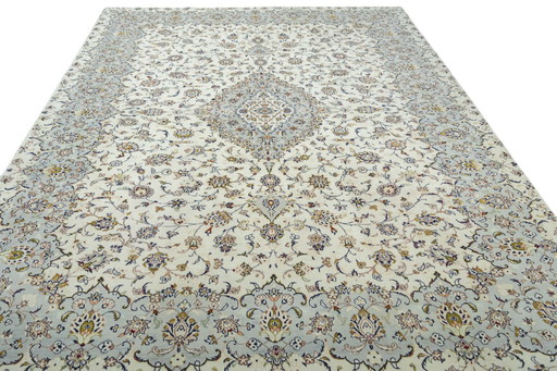 Hand-knotted Keshan oriental rug - 400 X 297 Cm