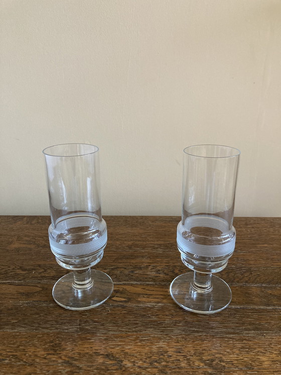 Image 1 of 6X Royal Leerdam Aruba Port Glass