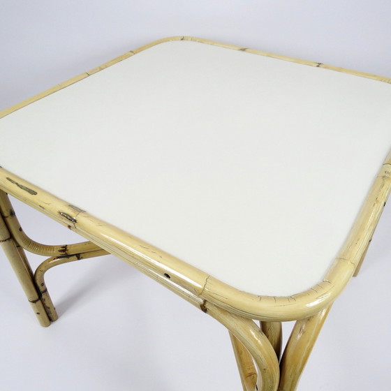 Image 1 of Bamboo dining table, 1970s