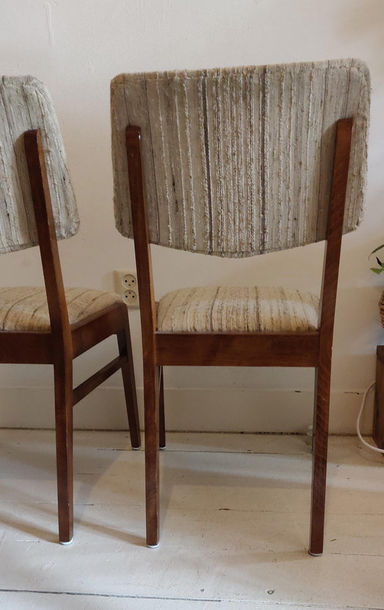 Image 1 of Set Of 2 Vintage, Teak Chairs