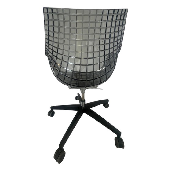 Image 1 of Christophe Pillet - Driade - Meridiana - Hard Plastic design chair - Desk chair - adjustable height - Black base - One in stock!