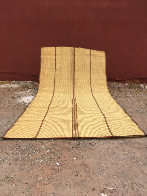 Mauritanian mat Touareg carpet 5.10X 2.63 M