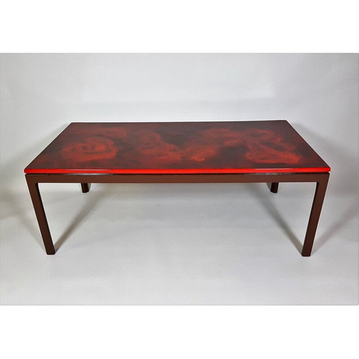 Vintage coffee table by Algot Tornemann for Lars Larssen, 1972