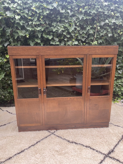 Art Deco Amsterdam School Display Case