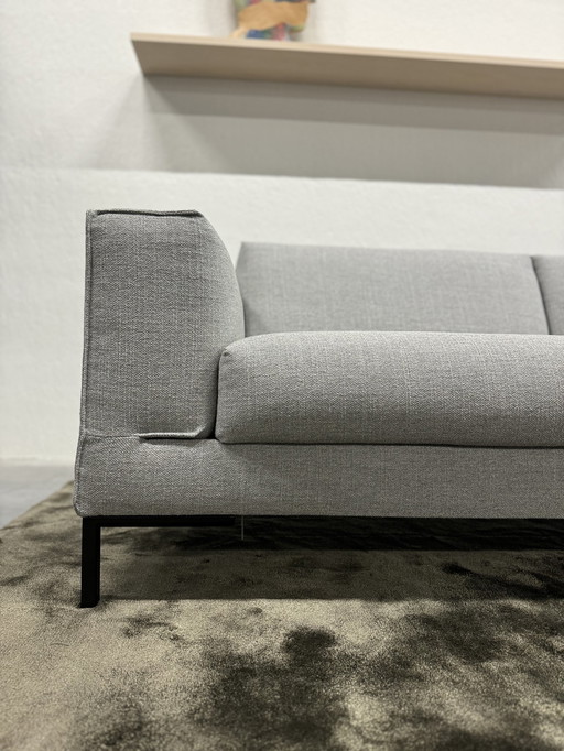 Design On Stock Aikon 3 Seater Sofa Grey Fabric