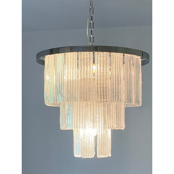 Image 1 of Murano Glass Sputnik Chandelier, Mazzega Style