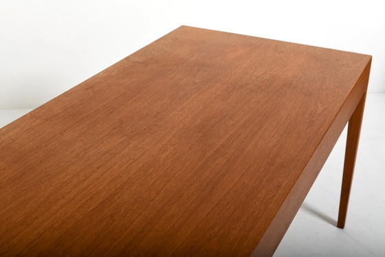 Image 1 of Teak Desk by Severin Hansen for Haslev Møbler 1950s