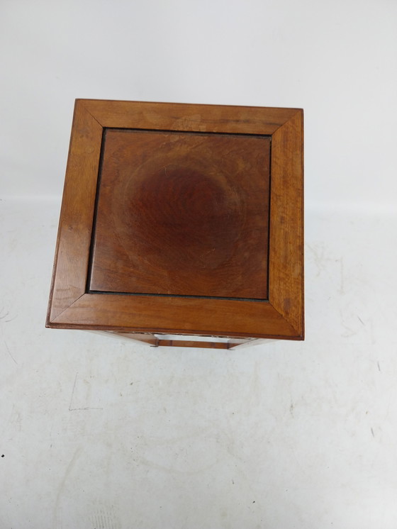 Image 1 of 1 x chinese plant table 1980s 91cm high