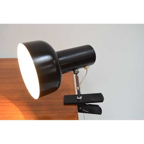 Image 1 of Vintage adjustable table lamp in lacquered and chromed metal by Josef Hurka for Napako, Czechoslovakia 1960