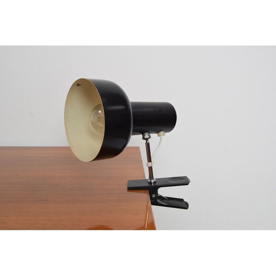 Image 1 of Vintage adjustable table lamp in lacquered and chromed metal by Josef Hurka for Napako, Czechoslovakia 1960