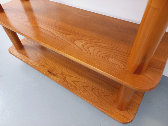 Image 1 of 80s Elm Bookcase and Shelf