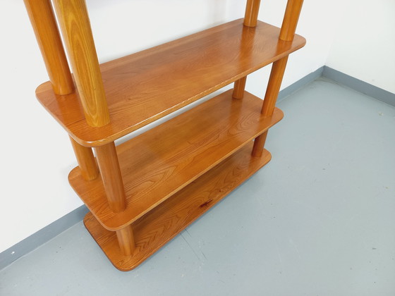 Image 1 of 80s Elm Bookcase and Shelf