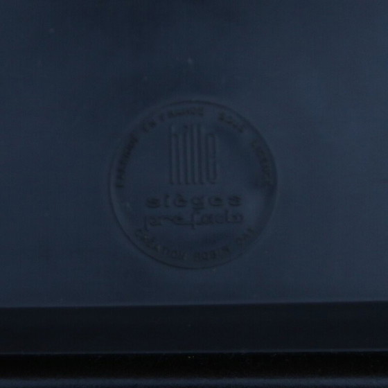 Image 1 of Set of 5 vintage grey plastic chairs by Robin Day for Hille