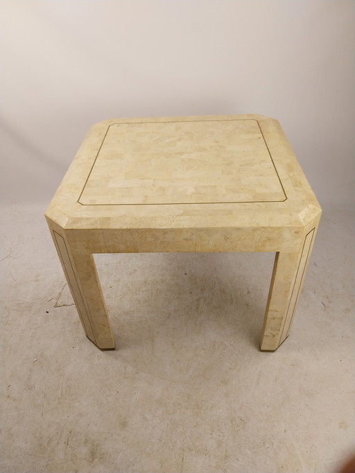 1 X Maitland Smith Coffee Table 1980'S 66 X 66Cm