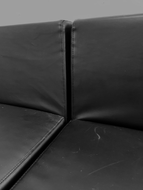 Image 1 of Piero Lissoni Plastics Sofa Kartell Set Of 2 Black 2003