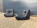Autentico set Ligne Roset Togo in pelle originale, in ottime condizioni!