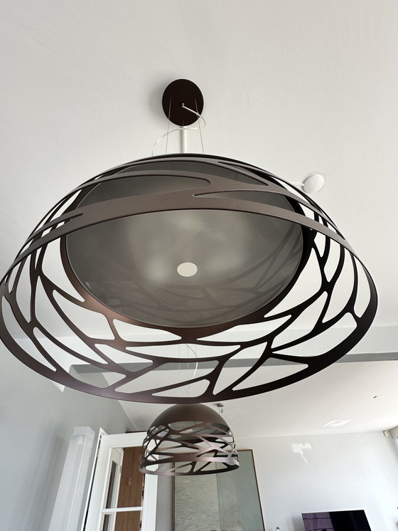 Image 1 of 2 lampes suspendues Studio Italia Kelly bronze