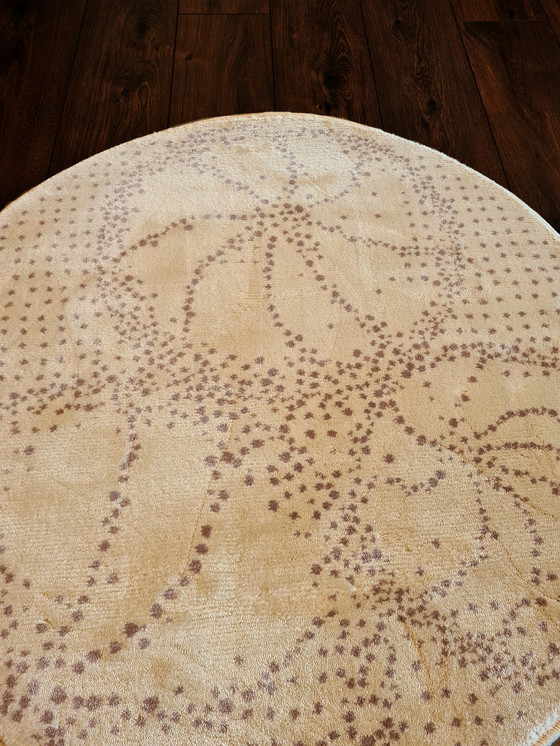 Image 1 of Prado Machine woven round rug / carpet - 100% Polypropylene - 100cm - Siwa