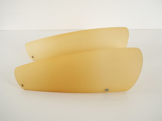 Image 1 of Set Of Two Wall Lamps, Murano Glass, Italian Design, 1980S, Manufacture: Victoria