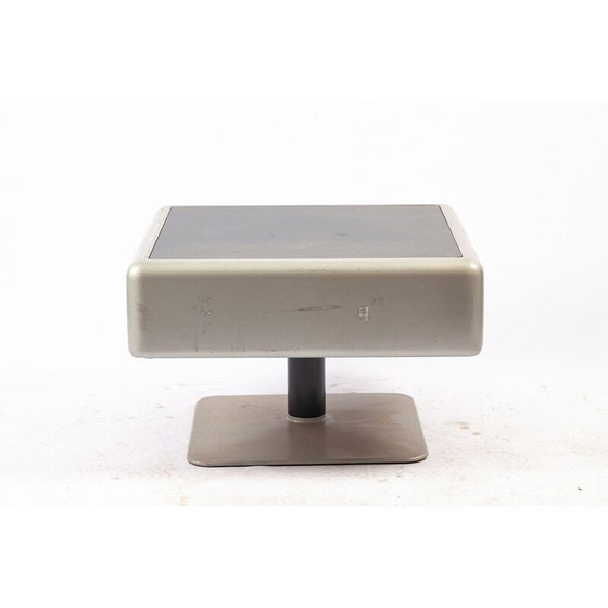 Image 1 of Vintage wood and plastic coffee table by Herbert Hirche for Mauser Werke Waldeck, 1970