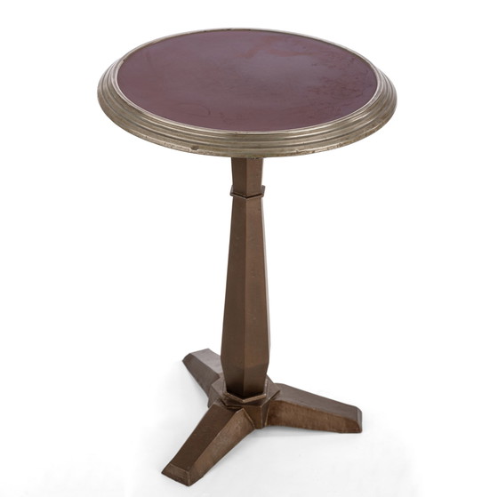 Image 1 of 1960s French Art Deco Terrace Table