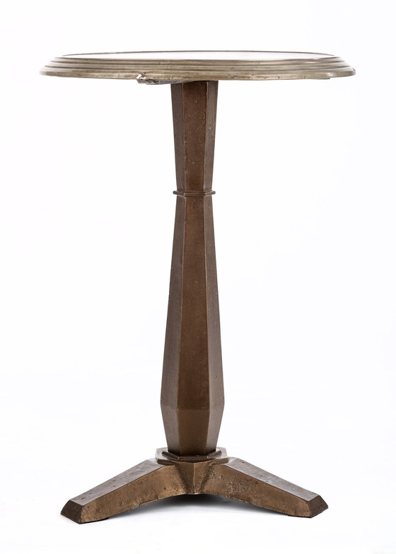 Image 1 of 1960s French Art Deco Terrace Table