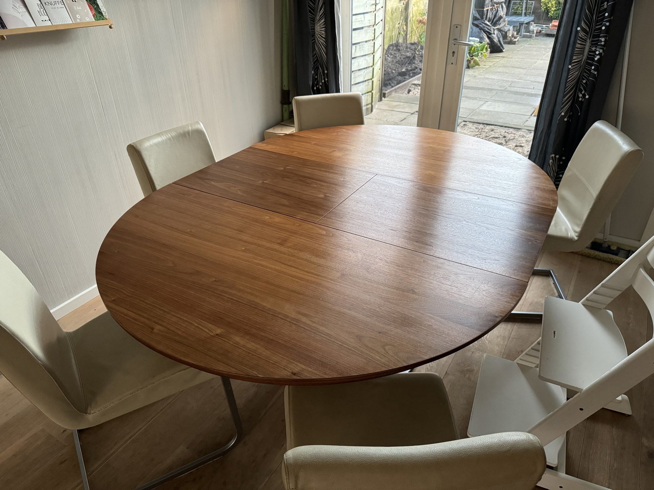 Mesa de comedor extensible Venjacob de 140 a 190 cm