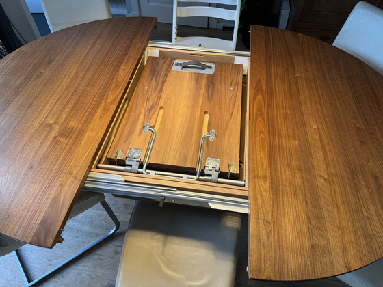 Image 1 of Mesa de comedor extensible Venjacob de 140 a 190 cm