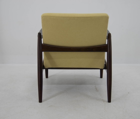 Image 1 of 1960s Edmund Homa Model GFM 64 Beech Armchair, Restored