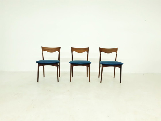 Image 1 of 3x vintage roseood dining chairs