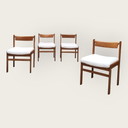 4 sedie Mid-Century
