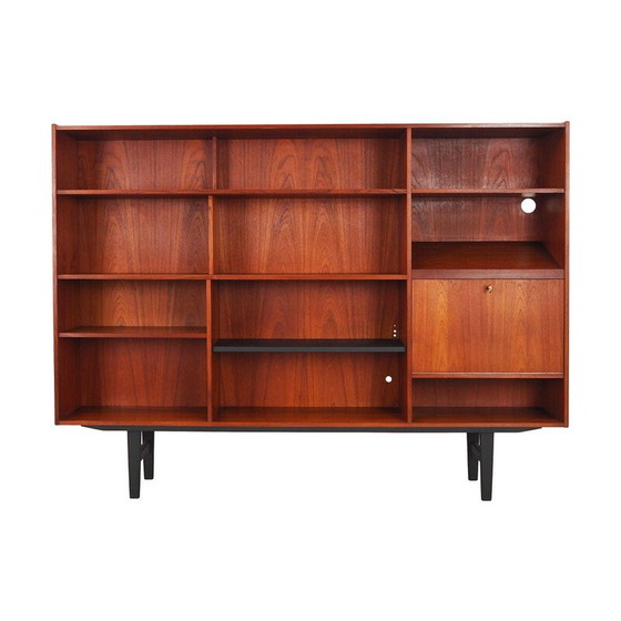 Image 1 of Teak bookcase, Danish design, 1970s, production: Denmark