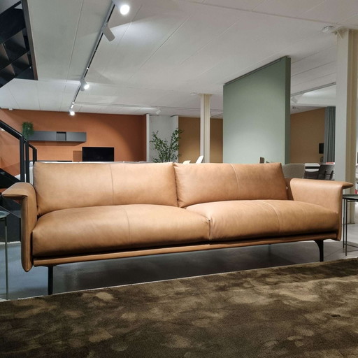 Montis Otis 4 Seater Sofa In Cognac Leather