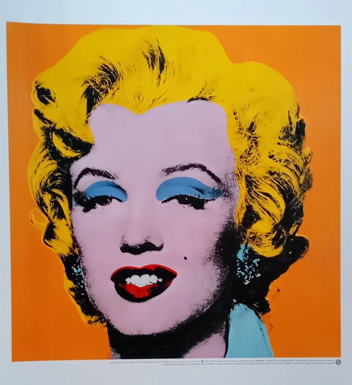 Andy Warhol --Marilyn Monroe (Orange)