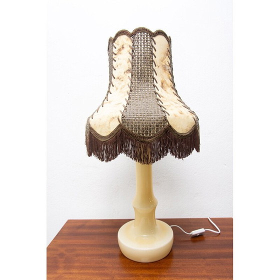 Image 1 of Vintage mushroom table lamp, Czechoslovakia 1930