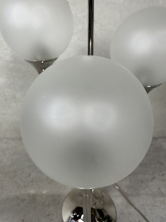 Image 1 of Vintage 'trumpet' table lamp - Boulanger