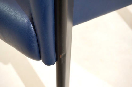 Image 1 of Poltrona Frau Interlude leather armchair by Marco Zanuso