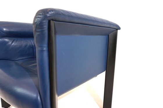 Image 1 of Poltrona Frau Interlude leather armchair by Marco Zanuso