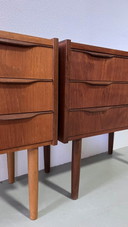 2x Danish nightstand drawer