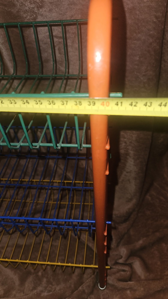 Image 1 of Postmodern Serving Cart Memphis Style